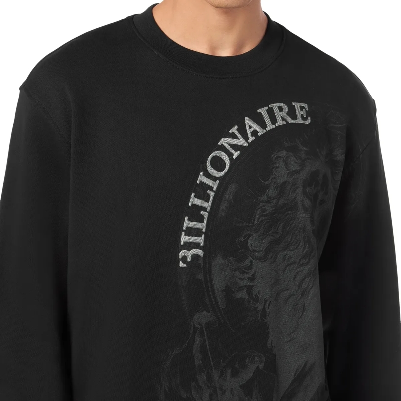 BILLIONAIRE Top Sweatshirt schwarz(Image 4)