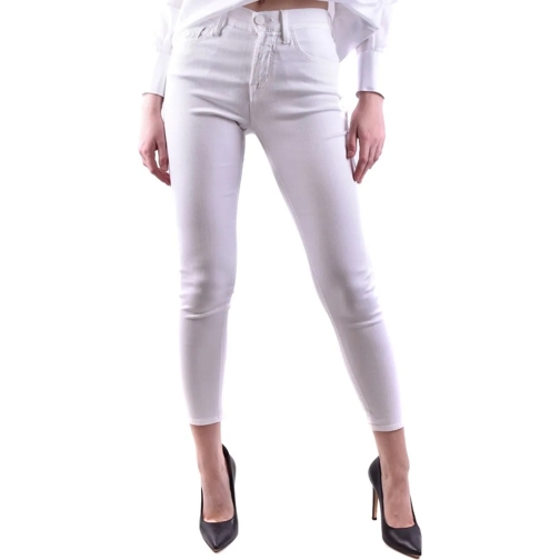 Jacob Cohen Magere Been Jeans Jeans White weiß