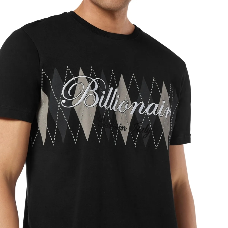 BILLIONAIRE T-Shirt T-Shirt Rundhalsausschnitt Ss schwarz(Image 4)