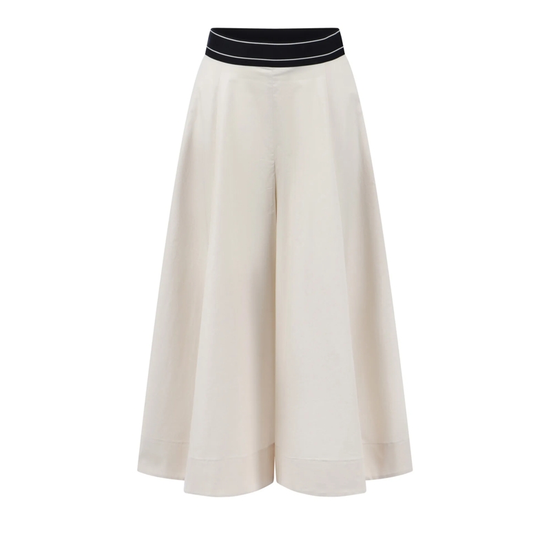 ROSSI Pantalon Skyler Wollweiß