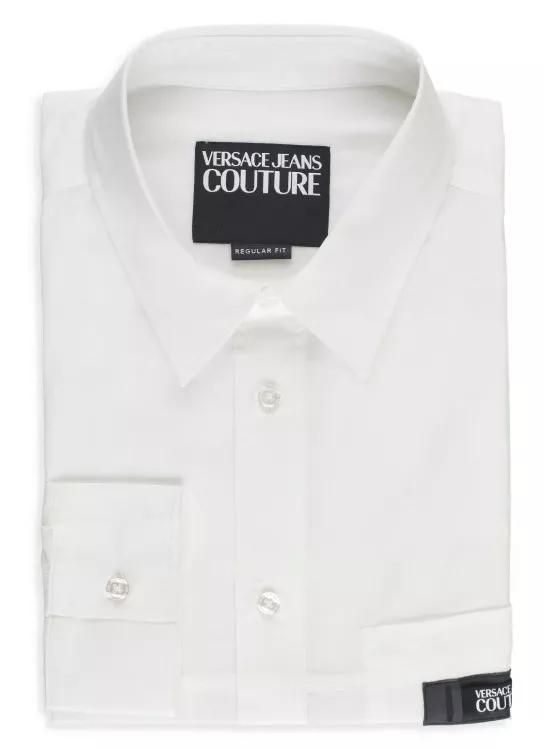 Versace Jeans Couture - Logoed Shirt - Größe 46 - white