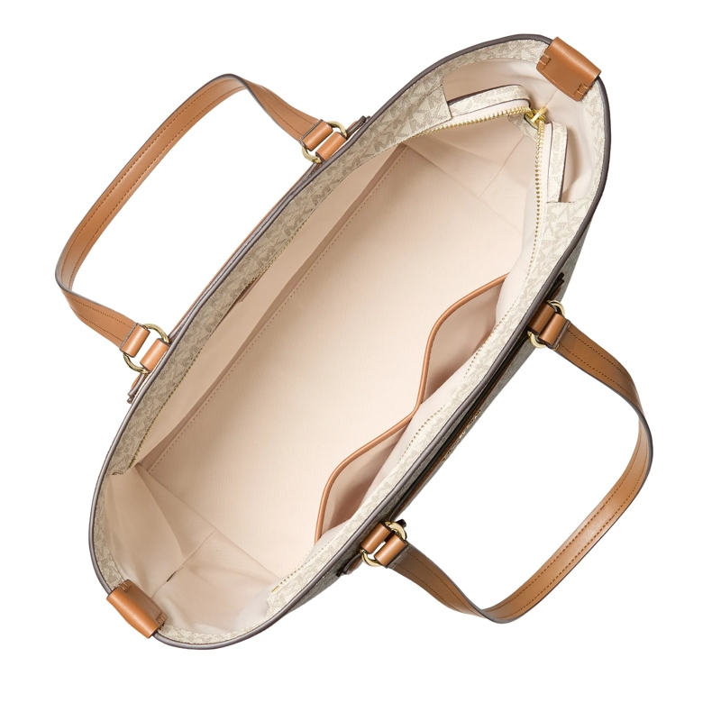 MICHAEL Michael Kors Shopper Md Ew Tz Tote Vanilla/acrn(Image 3)