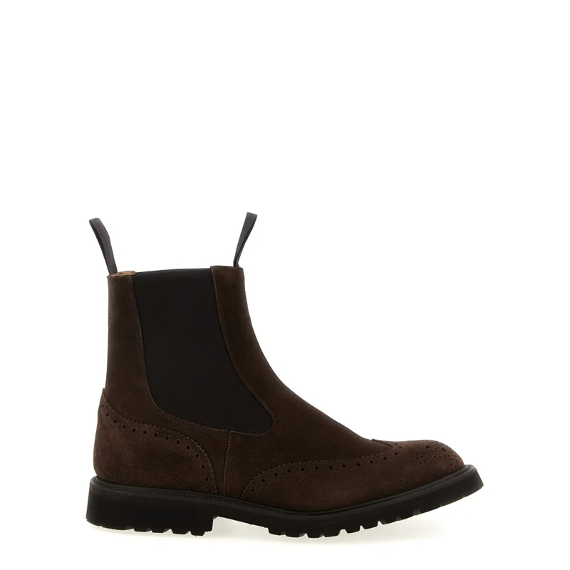Tricker's Bottes 'Henry' Ankle Boots Black
