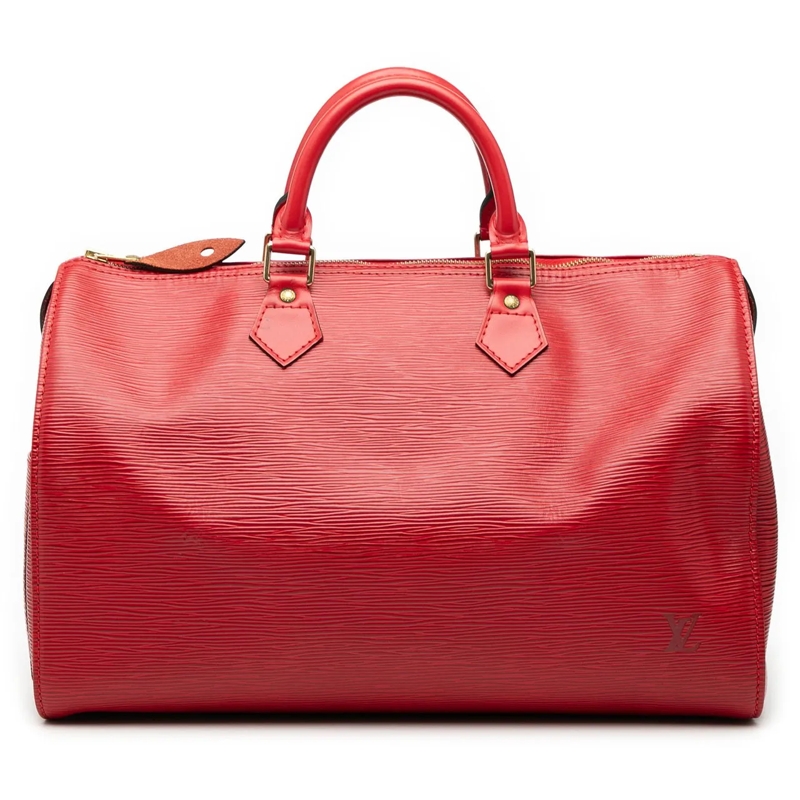 Louis Vuitton Tote Epi Speedy 35 rot
