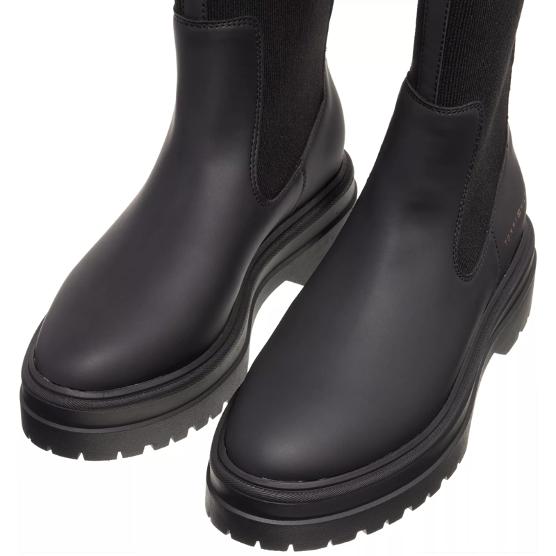 Tommy Hilfiger Stiefel Feminine Seasonal Utility Boot Black (Image 4)