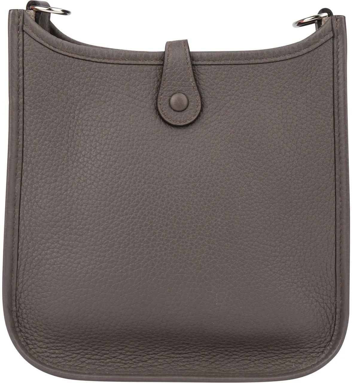 Thumbnail - Hermès Crossbody Bags - Hermes Etain Palladium Taurillon Clemence Evelyne - Gr. unisize - in Bunt - für Damen