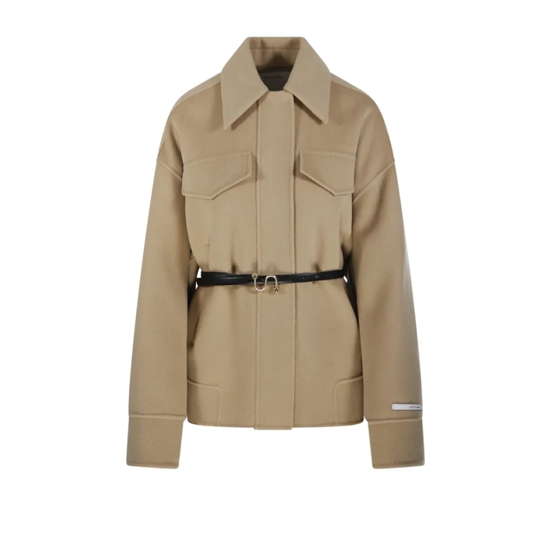 Max Mara Blouson aviateur Cantore Bomber Jacket Neutrals