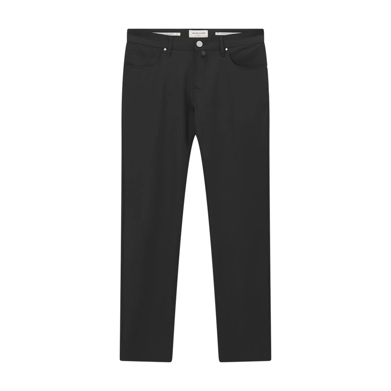 Jacob Cohen Jeans Slim-Fit Hose aus Baumwoll-Mix schwarz(Image 5)