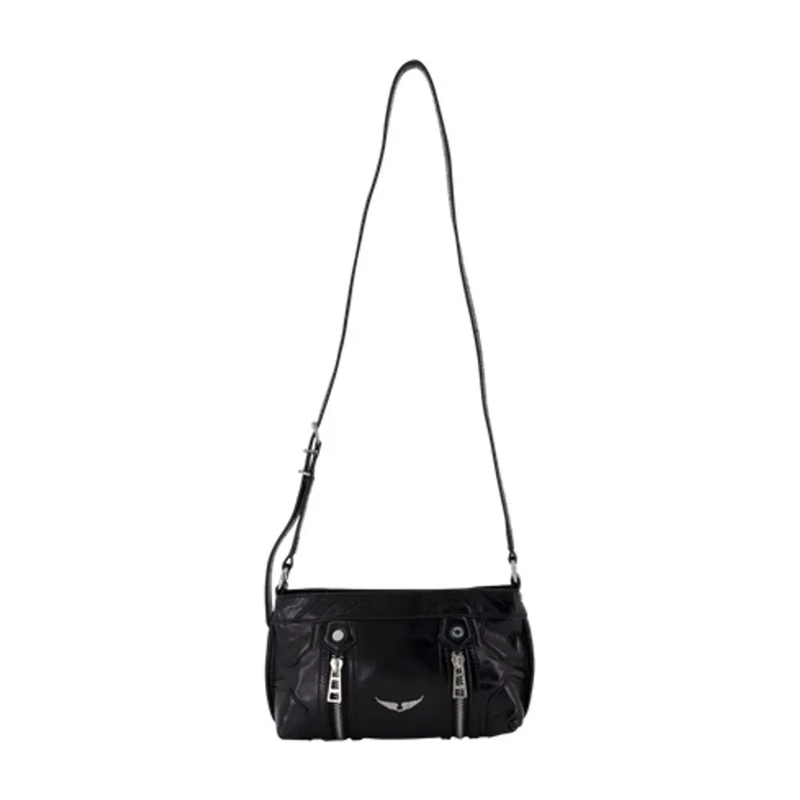 Zadig & Voltaire Schultertasche Sunny Mood Crossbody - Leather - Black Black