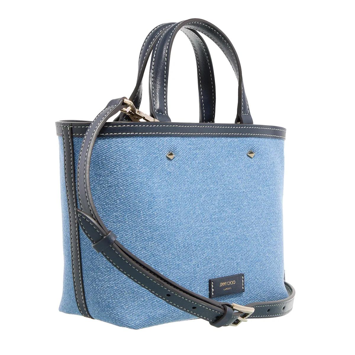 Jimmy Choo Totes & shoppers Lettering Tote Bag in blauw