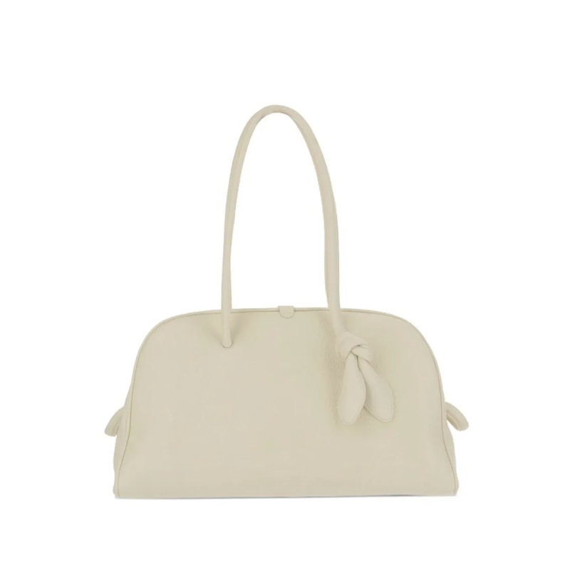Jacquemus Crossbodytas Ivory Leather Handbag Neutrals