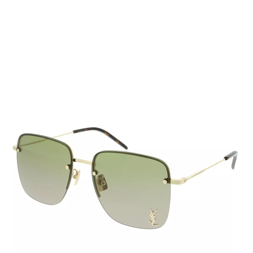 Saint Laurent SL 312 M-003 58 Sunglasses Woman Gold Sunglasses
