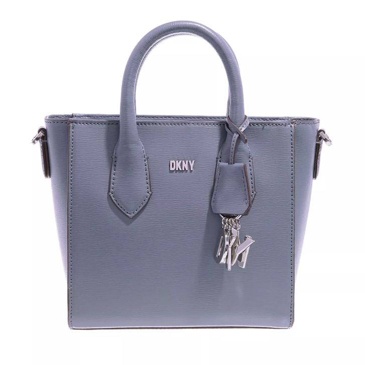 DKNY Valery Small Satchel Steel Blue Tote