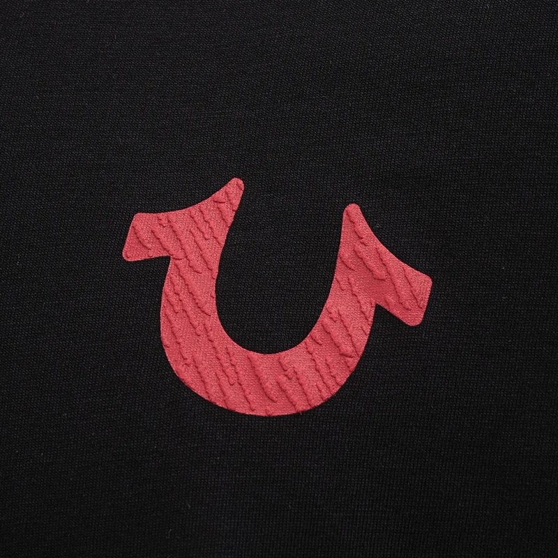 True Religion T-Shirt T-Shirt NUMBER schwarz(Image 5)