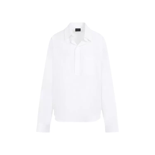 Balenciaga White Cotton Shirt White 