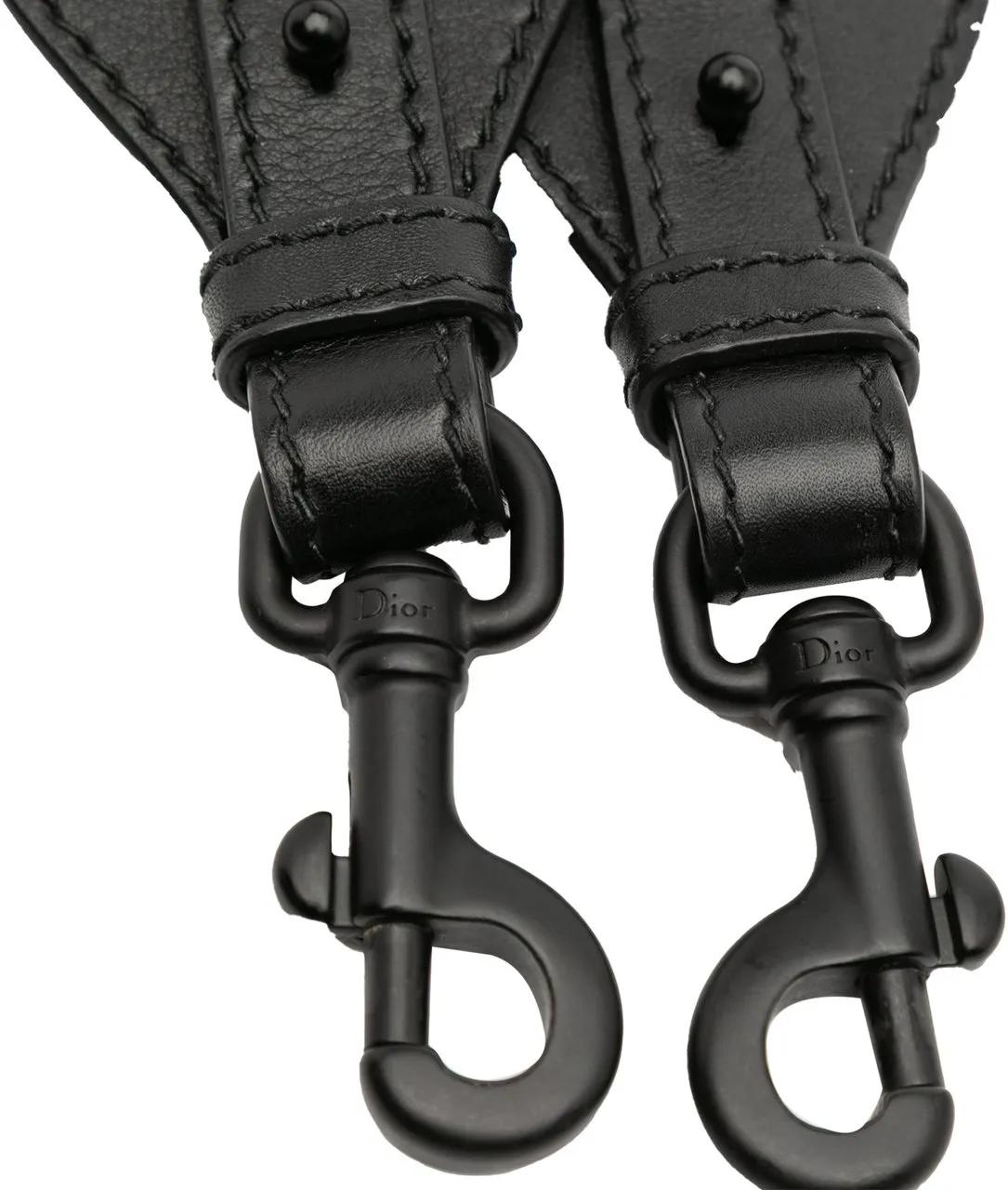 Thumbnail - Christian Dior Hobo Bags - Canvas Logo Embroidered Shoulder Strap - Gr. unisize - in Schwarz - für Damen