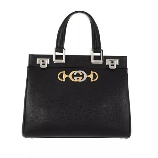 Gucci Zumi Handle Bag Small Black Tote