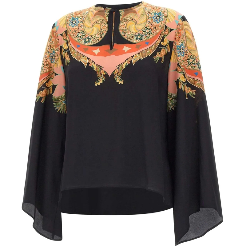 Etro Chemisier Shirts Multicolor schwarz