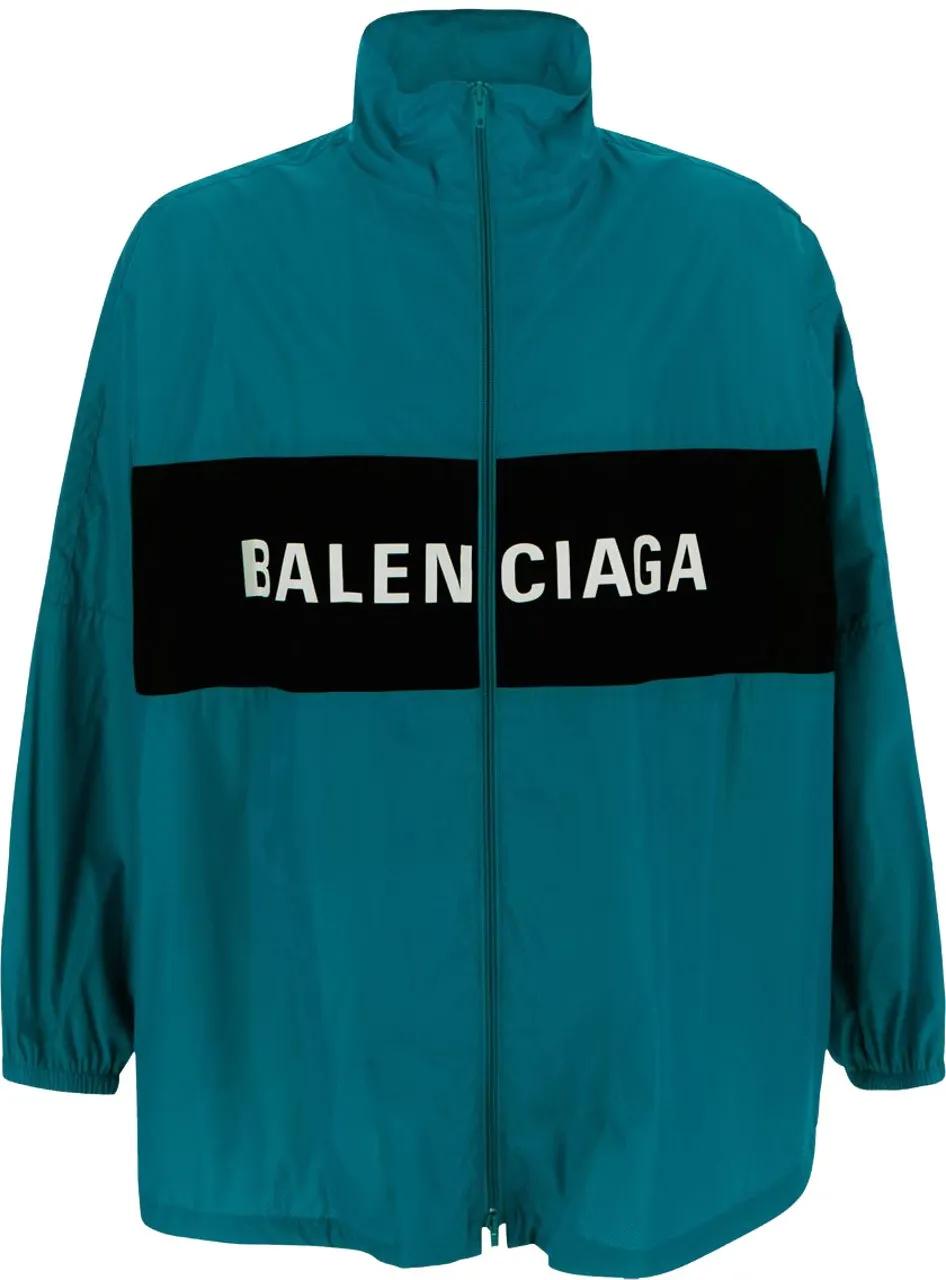 Thumbnail - Balenciaga - Logo Jacket - Größe XS - blue