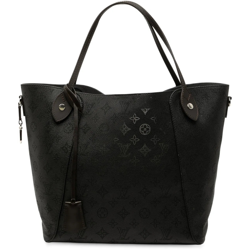 Louis Vuitton Shopper Monogram Mahina Hina MM schwarz