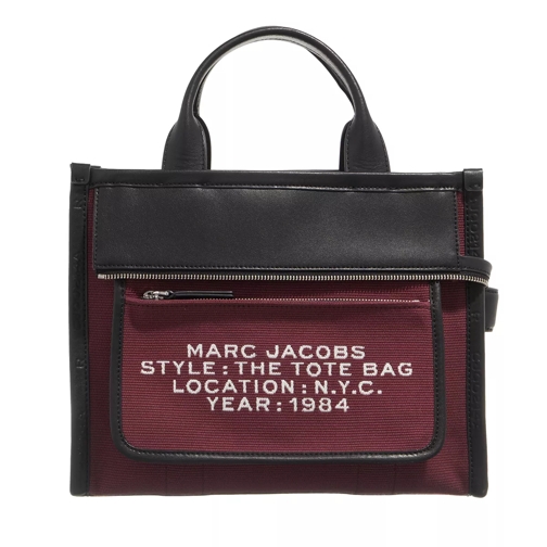 Marc Jacobs Tote Medium Red Multi Rymlig shoppingväska