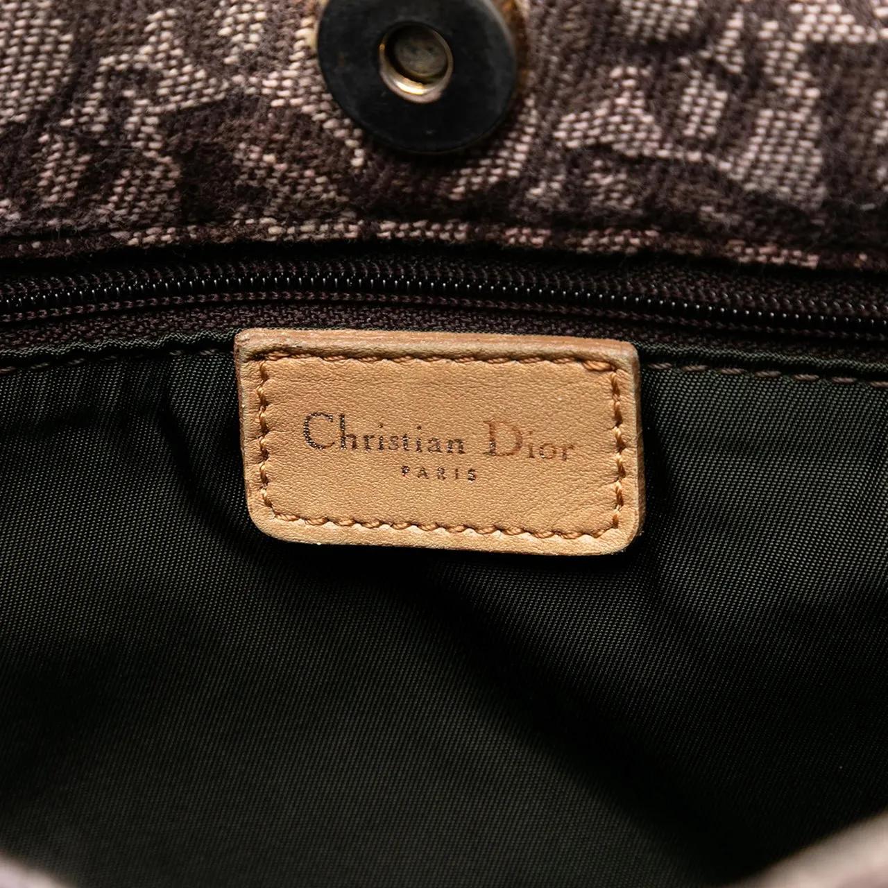 Thumbnail - Christian Dior Shopper - Diorissimo Trotter Canvas Tote - Gr. unisize - in Braun - für Damen