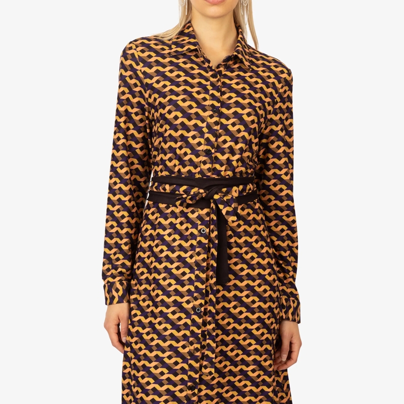 Kraimod Kleid Kleid braun(Image 5)