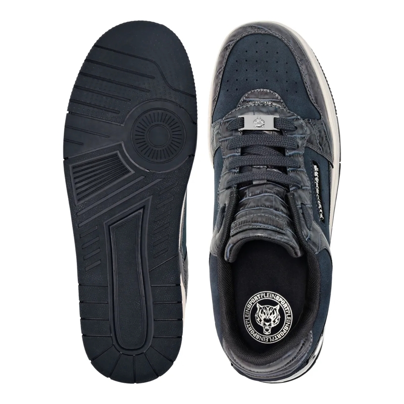 Plein Sport Low-Top-Sneaker Lo-Top Turnschuhe blau(Image 4)