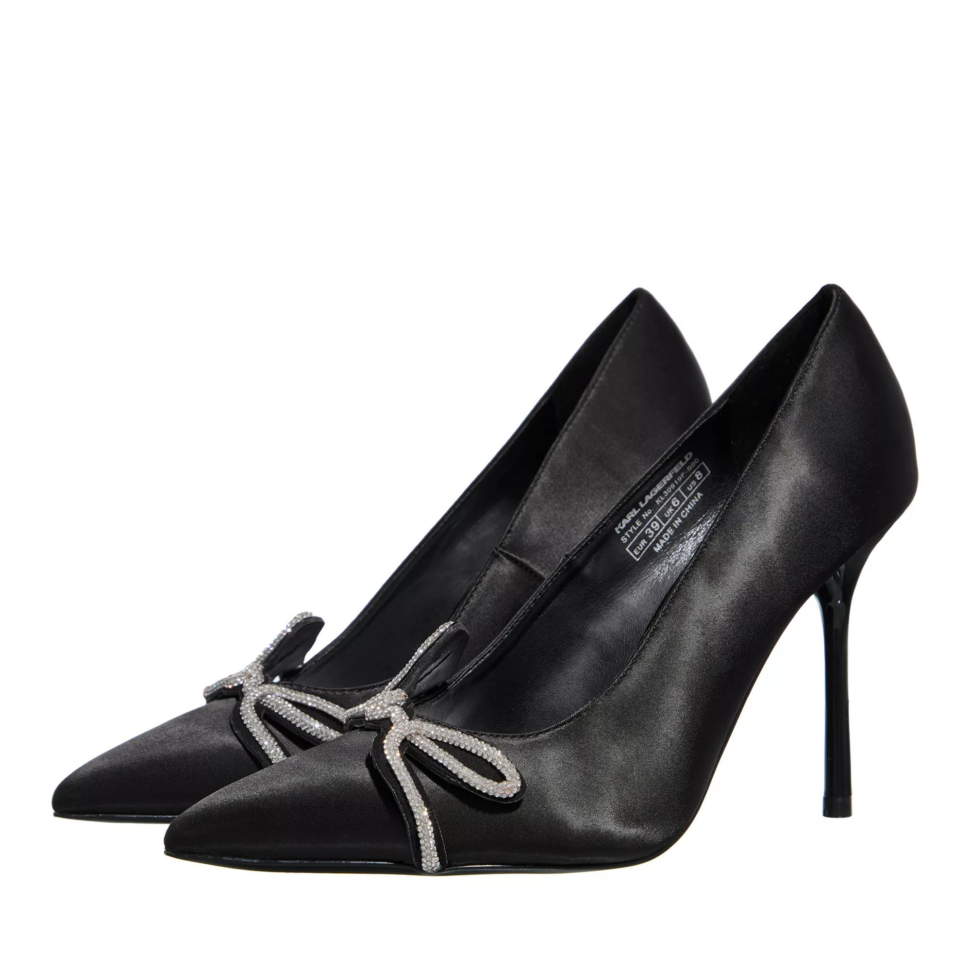 Karl Lagerfeld Pumps & High Heels - SARABANDE Signia Pump - Gr. 38 (EU) - in Schwarz - für Damen