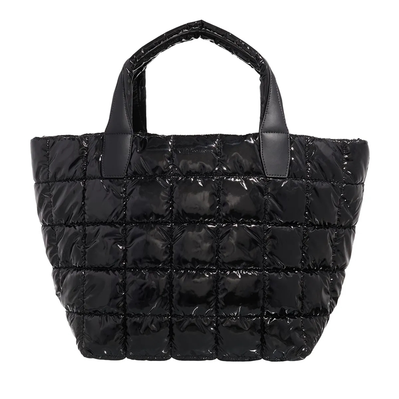 Vee Collective Fourre-tout Porter Tote Medium Black Vinyl