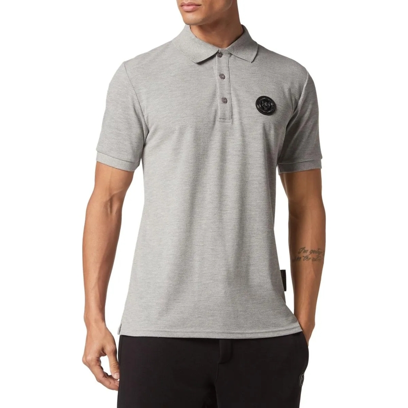 Plein Sport Poloshirt Poloshirt Thunder Tiger grau(Image 3)