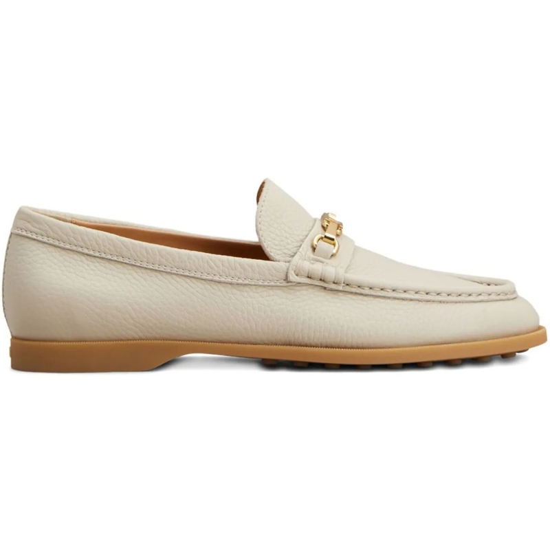 Tod's Loafer Flat Shoes Mastic braun