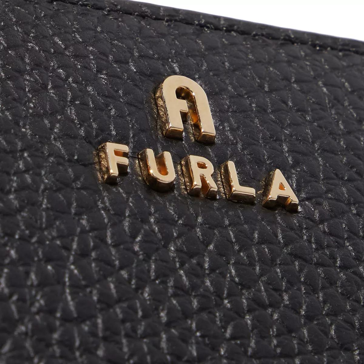 Furla Camelia XL Slim Zip-Around Women's Wallet, Nero - Worldshop