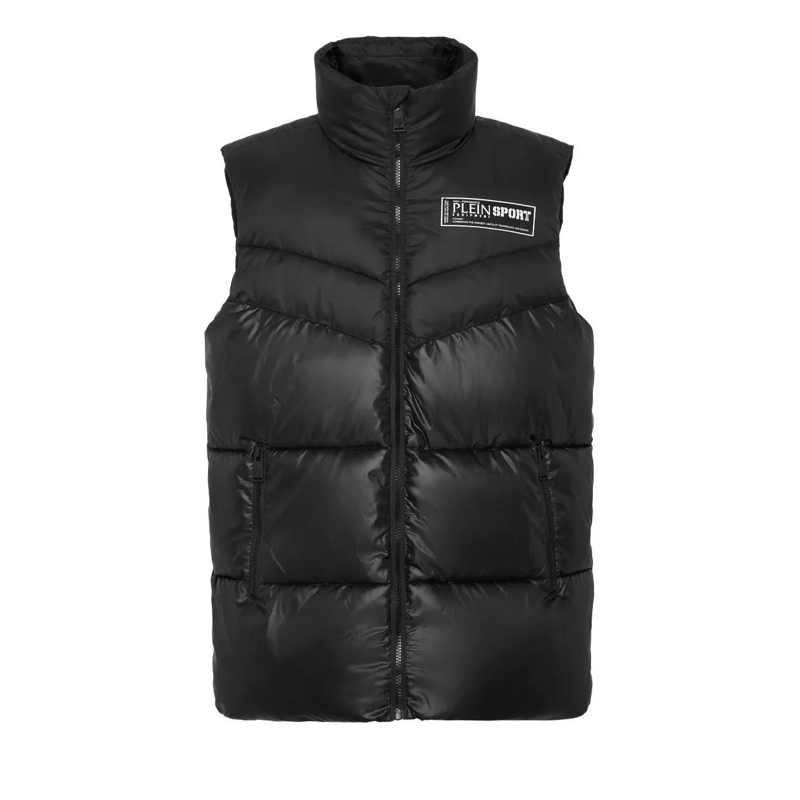 Plein Sport Weste Daunenweste schwarz