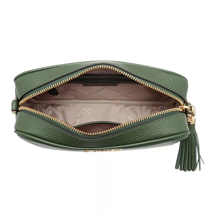 Michael kors camera bag green sale