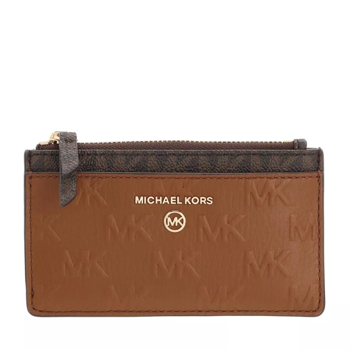 MICHAEL Michael Kors Small Slim Card Case Luggage Porta carte di credito