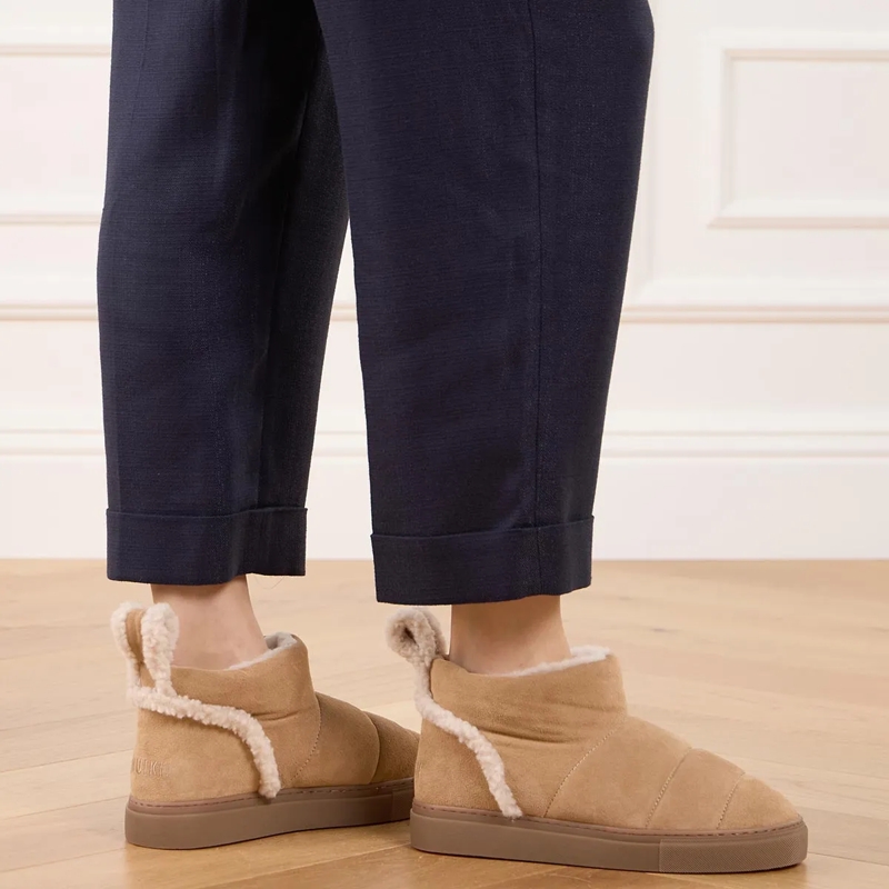 INUIKII Winterboots Shearling Slipin Sand(Image 4)