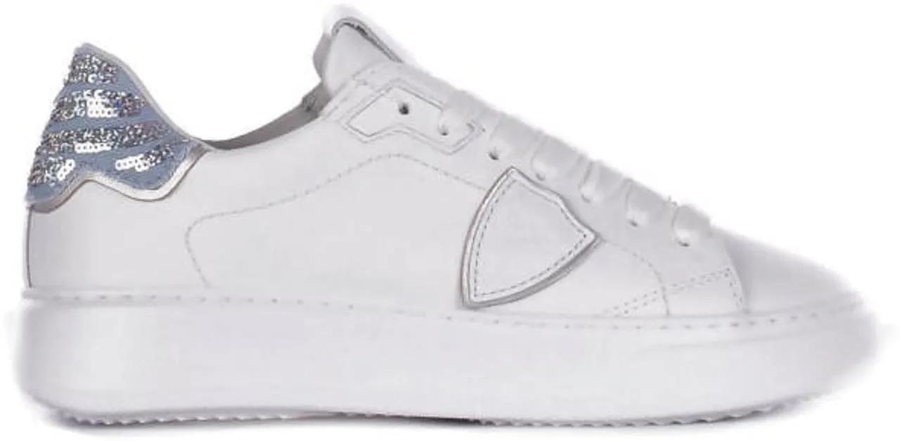 Thumbnail - Philippe Model Low-Top Sneaker - Sneakers Bianco Denim - Gr. 39 (EU) - in Weiß - für Damen
