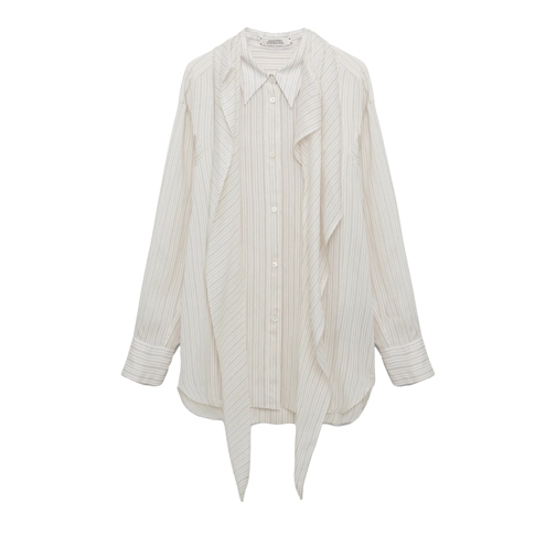 Dorothee Schumacher Top DELICATE STRIPES blouse white red stripe