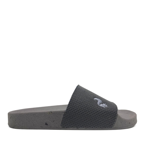 thies Slipper thies 1856 ® Eco Beach Slide vegan dark grey blue  grau