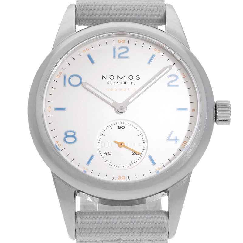 Nomos Automatikuhr Club Silber