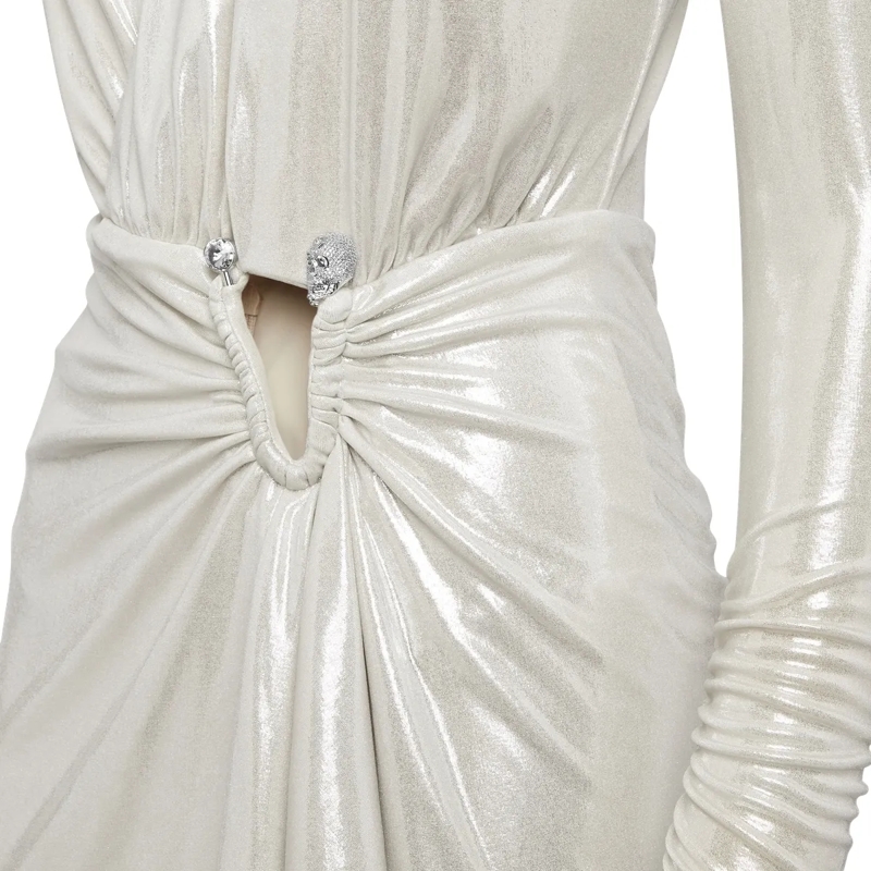 Philipp Plein Minikleid Minikleid silber(Image 2)