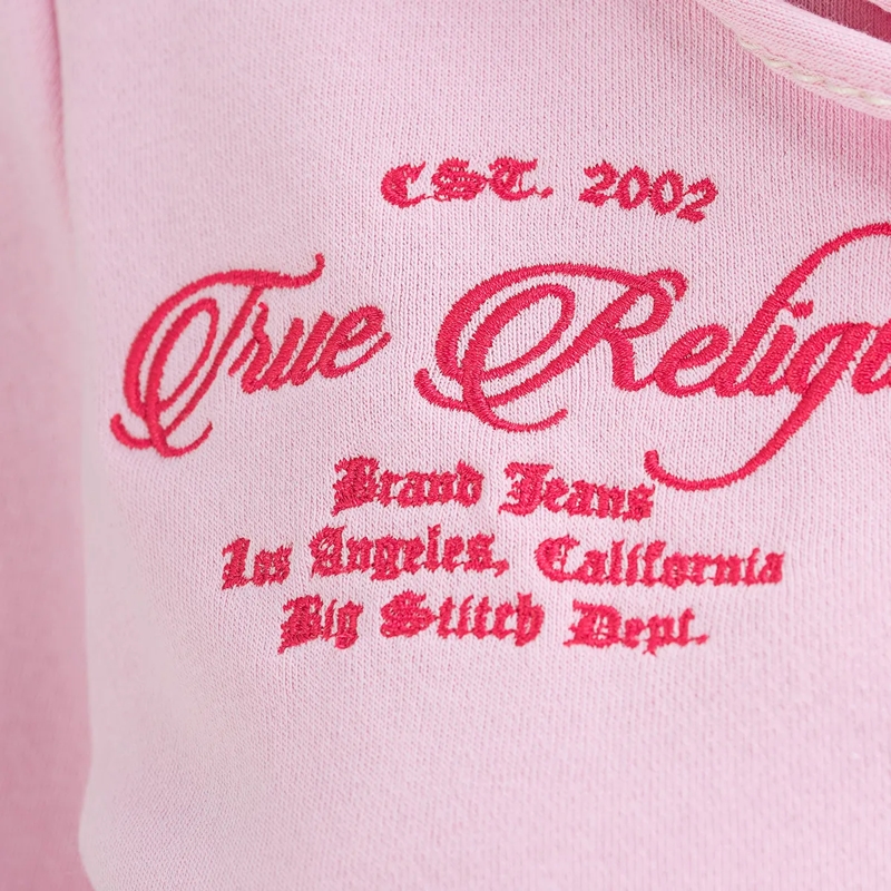 True Religion Blouson Zip-Hoodie rosa(Image 5)