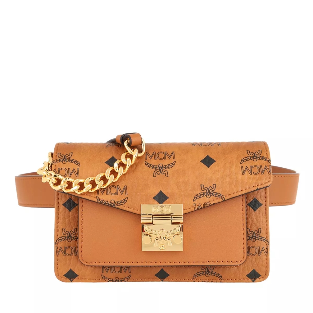 X-Mini Crossbody Bag in Visetos Cognac