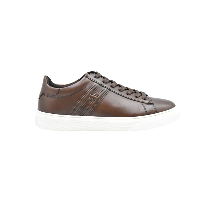 Hogan Lage-top sneaker Brown Sneakers Grey