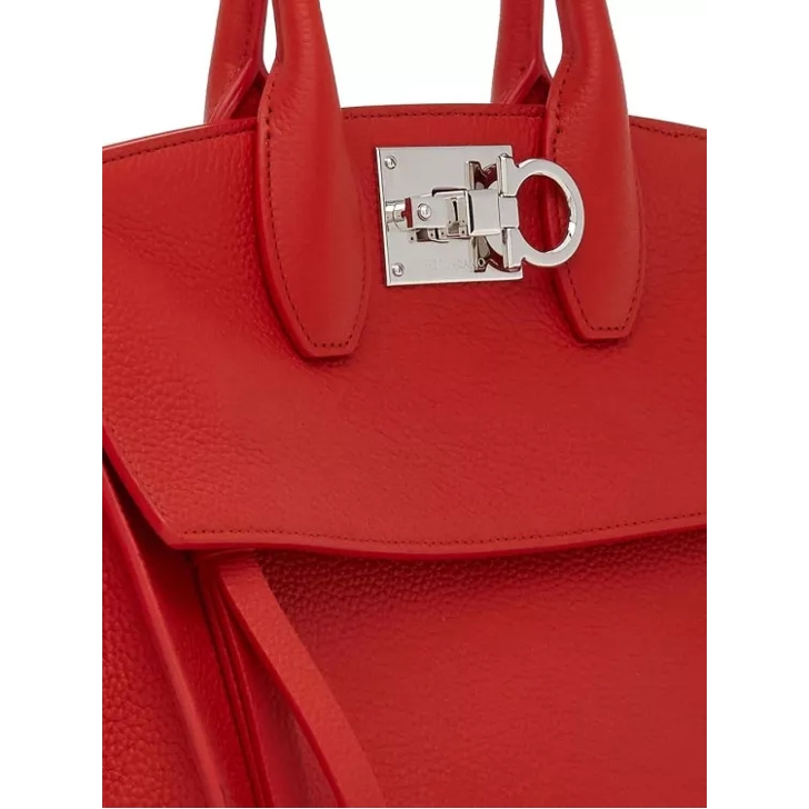 Red ferragamo purse sale