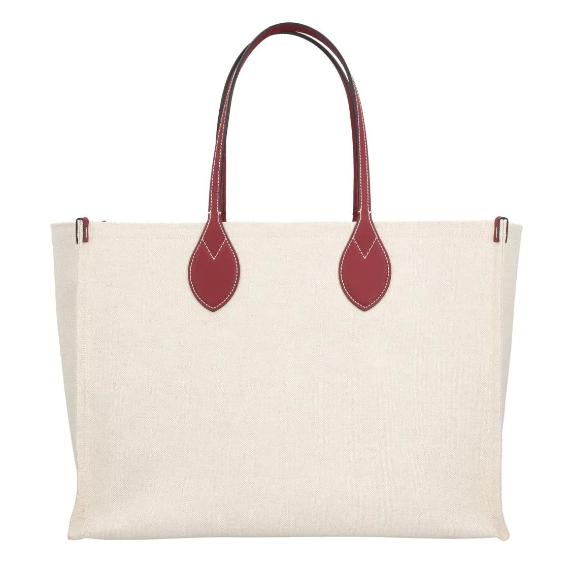 Gucci Shoppers & Totes Large Tote Bag With Print Green in beige