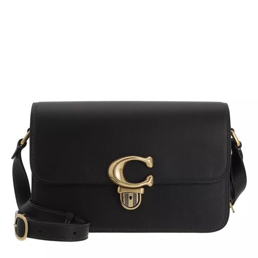 Coach Glovetanned Leather Studio Shoulder Bag  Black Cross body-väskor