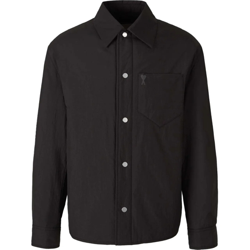 AMI Paris Daunenjacken Technical Quilted Overshirt schwarz