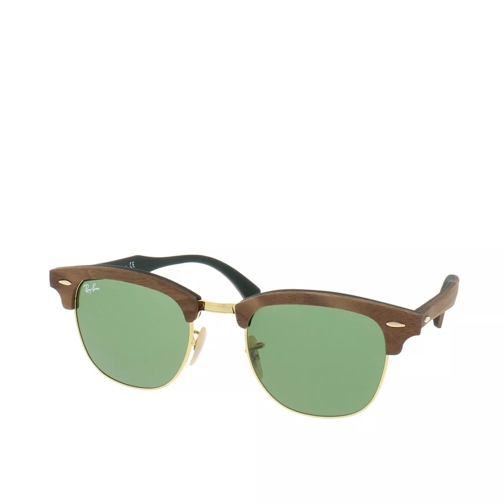 Ray-Ban Clubmaster Holz RB 0RB3016M 51 11824E Zonnebril